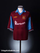 1998-99 West Ham Home Shirt *Mint* XL Football Shirt