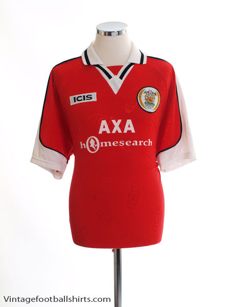 1998-99 Workington AFC Home Shirt L Football Shirt