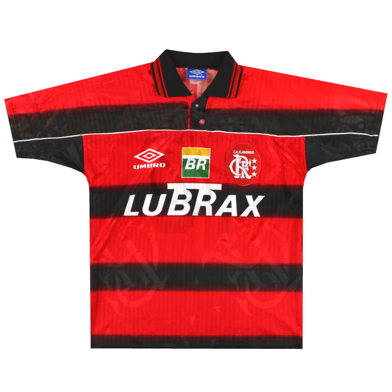 1998 Flamengo Umbro Home Shirt #10 L Football Shirt