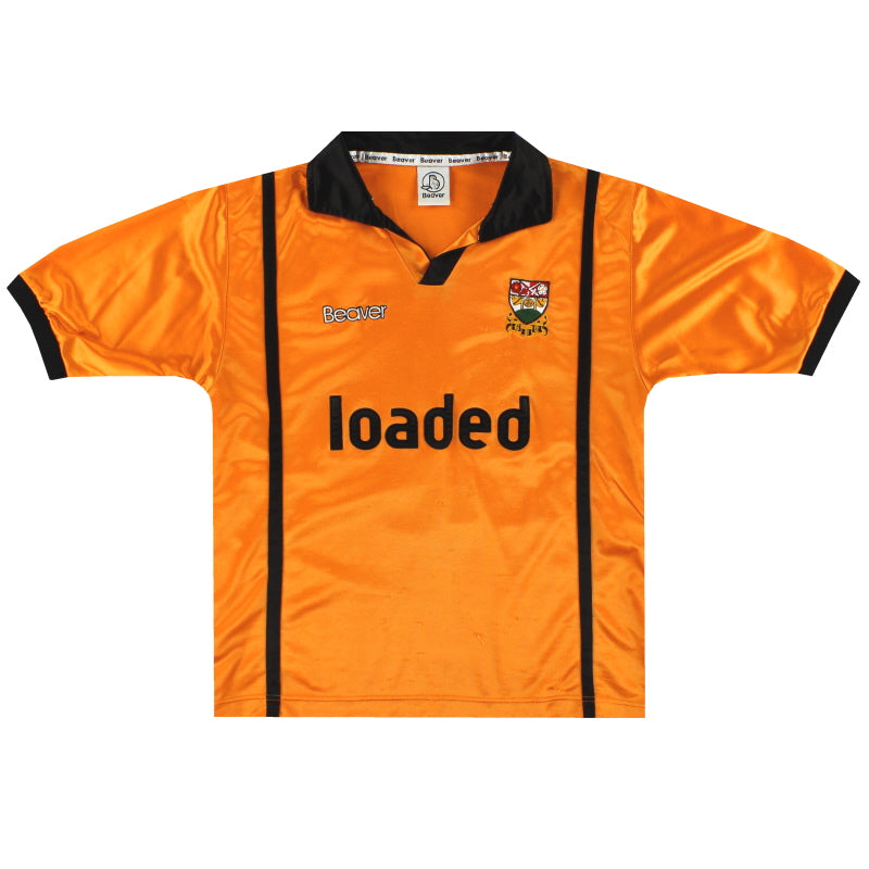 1999-00 Barnet Beaver Home Shirt S Football Shirt