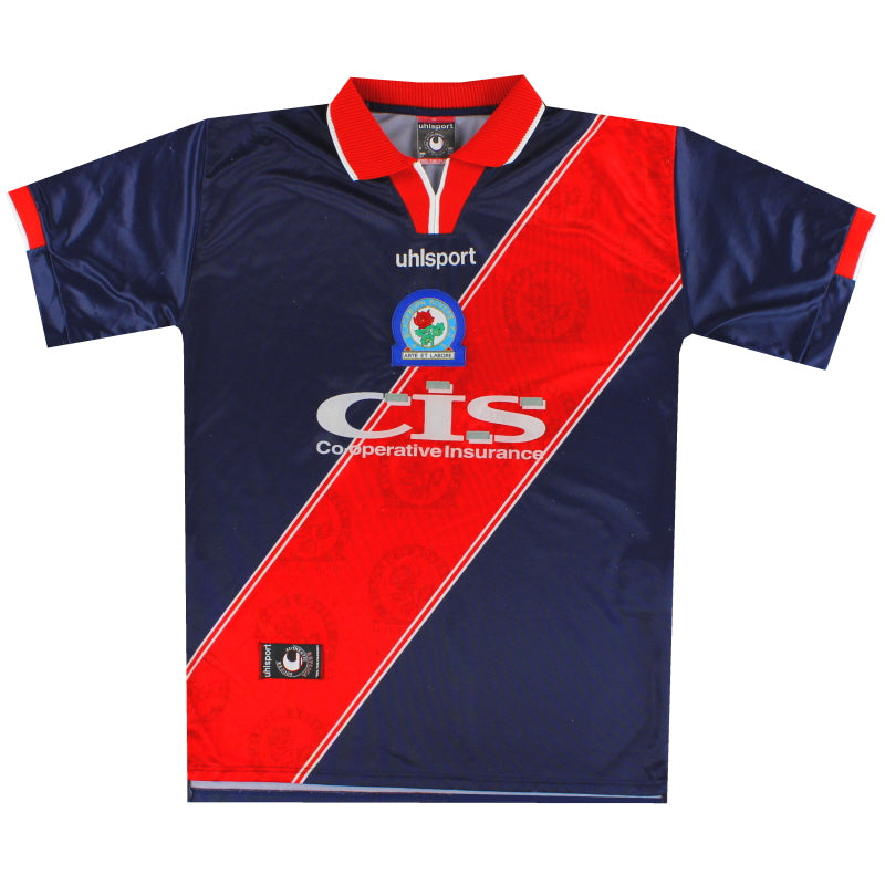 1999-00 Blackburn Uhlsport Third Shirt L Football Shirt