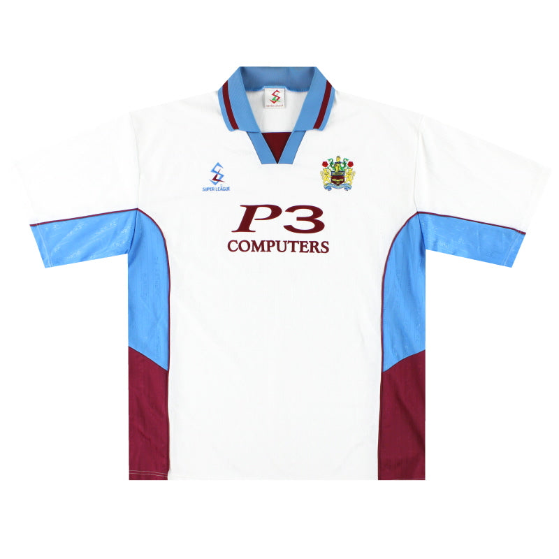 1999-00 Burnley Super League Away Shirt M Football Shirt