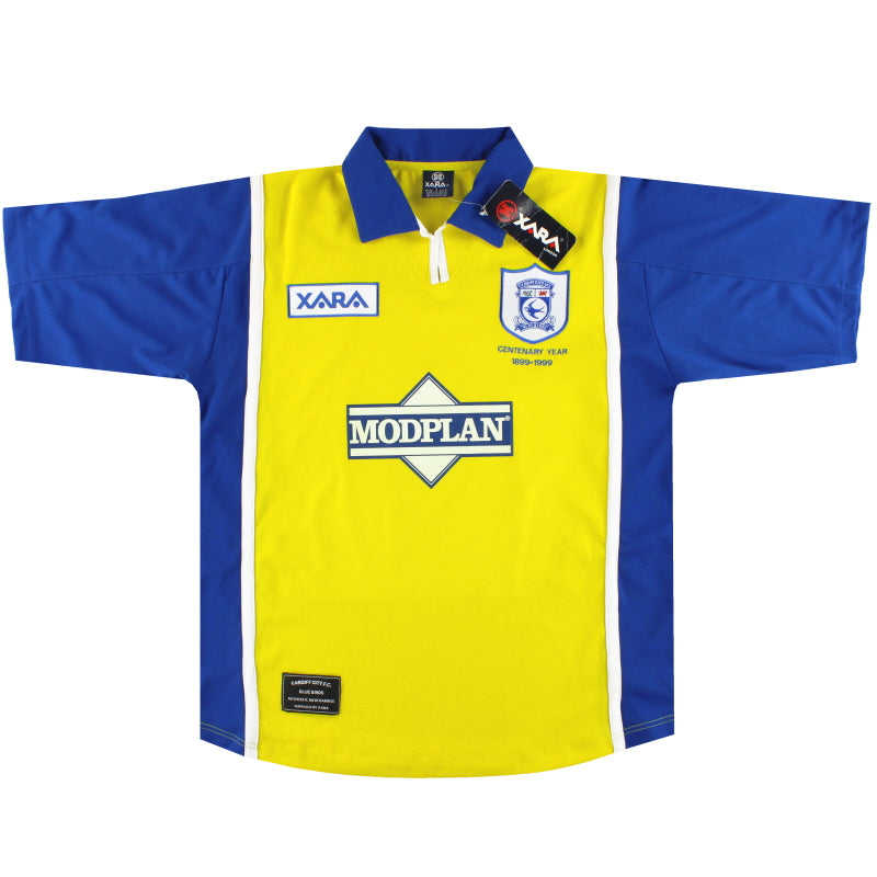 1999-00 Cardiff City Centenary Away Shirt *w/tags* L Football Shirt