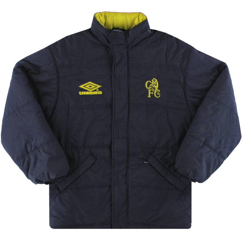 1999-00 Chelsea Umbro Padded Bench Coat S Jacket