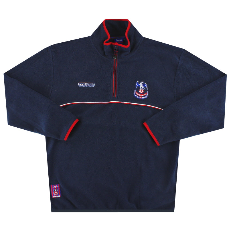 1999-00 Crystal Palace 1/4 Zip Fleece L Football Shirt