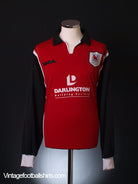 1999-00 Darlington Away Shirt L/S XL Football Shirt