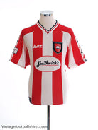 1999-00 Derry City Home Shirt S Football Shirt