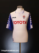 1999-00 Fiorentina Away Shirt L Football Shirt