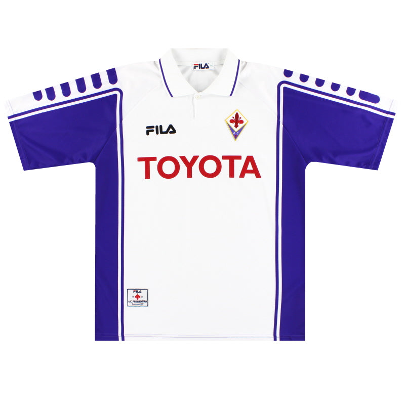 1999-00 Fiorentina Fila Away Shirt XL Football Shirt