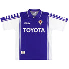 1999-00 Fiorentina Fila Home Shirt *Mint* L Football Shirt