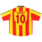 1999-00 Galatasaray adidas Home Shirt Hagi #10 XL Football Shirt