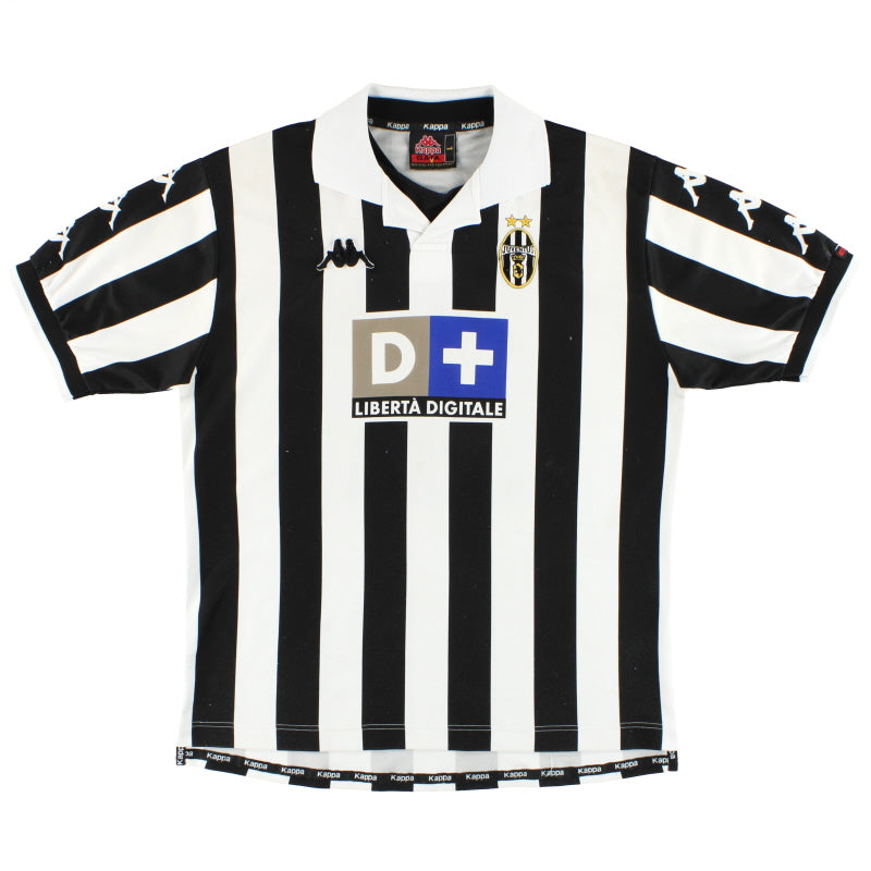 1999-00 Juventus Kappa Home Shirt XL Football Shirt