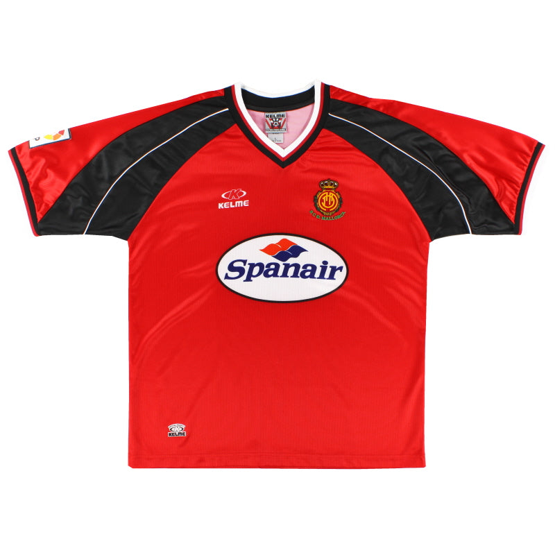 1999-00 Mallorca Home Shirt L Football Shirt