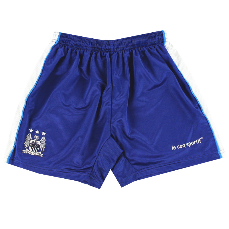 1999-00 Manchester City Le Coq Sportif Away Shorts S Football Shorts