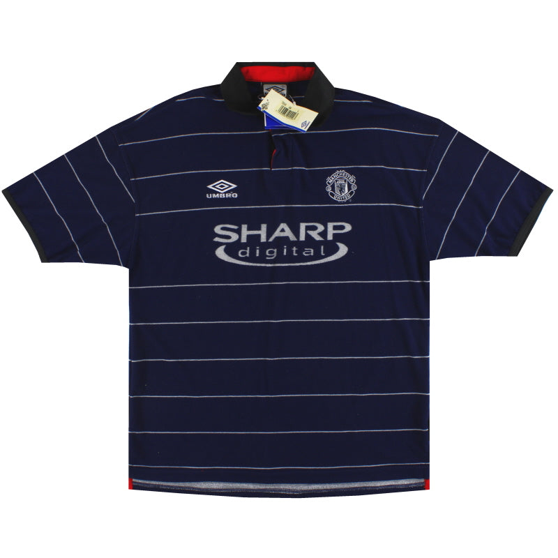 1999-00 Manchester United Umbro Away Shirt *w/tags* L Football Shirt