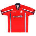 1999-00 Middlesbrough Errea Home Shirt L Football Shirt