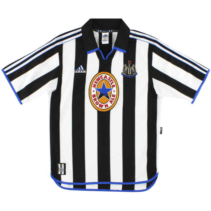 1999-00 Newcastle adidas Home Shirt S Football Shirt