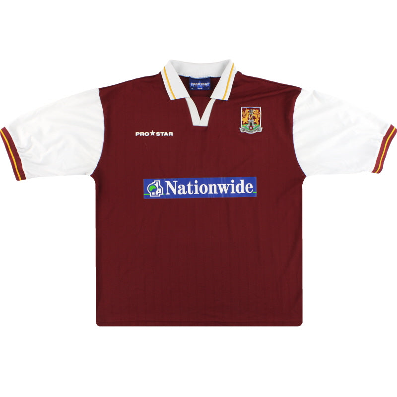 1999-00 Northampton Home Shirt XL Football Shirt