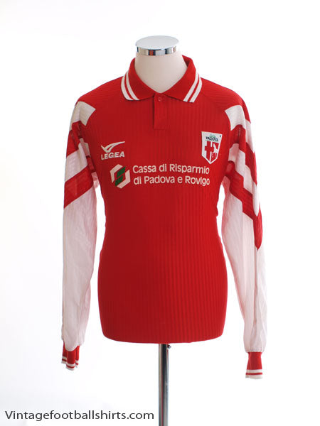 1999-00 Padova Away Shirt L/S M Football Shirt