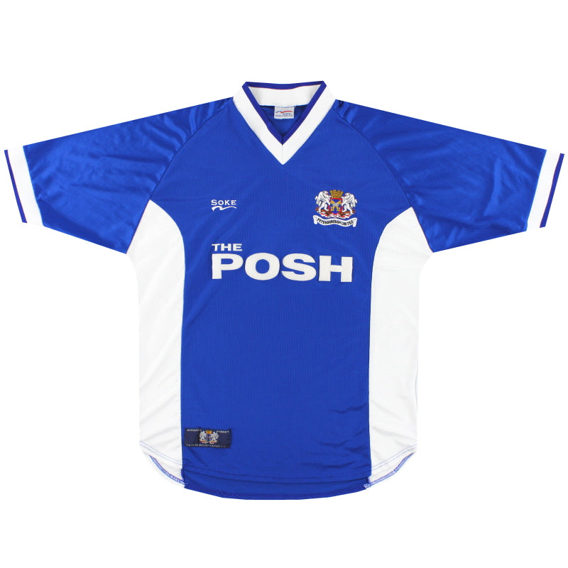 1999-00 Peterborough Home Shirt M Football Shirt