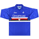 1999-00 Sampdoria Asics Home Shirt L/S XL Football Shirt