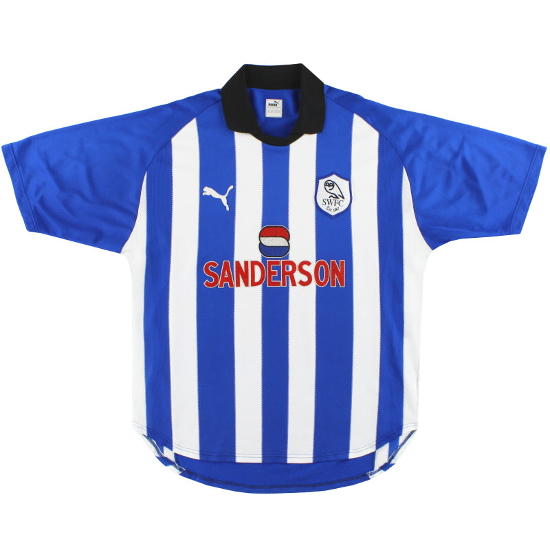 1999-00 Sheffield Wednesday Puma Home Shirt L Football Shirt