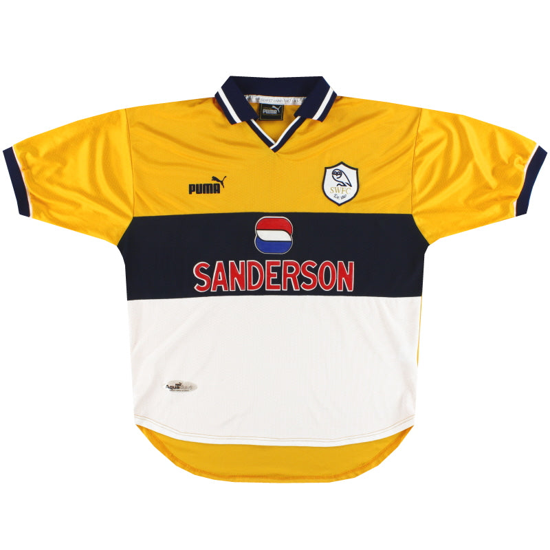 1999-00 Sheffield Wednesday Puma Away Shirt L Football Shirt