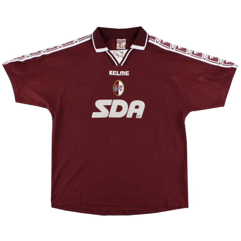 1999-00 Torino Home Shirt #2 XL Football Shirt