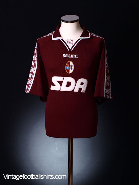 1999-00 Torino Home Shirt XL Football Shirt