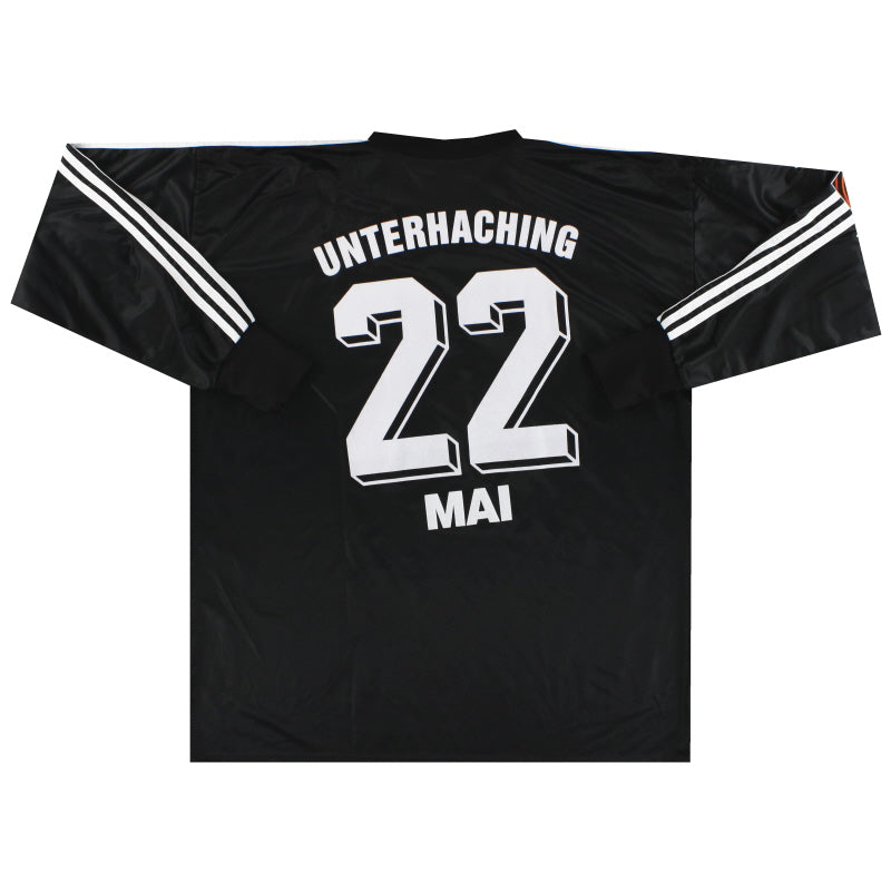 1999-00 Unterhaching adidas Match Issue GK Shirt Mai #22 XXL Goalkeeper Shirt