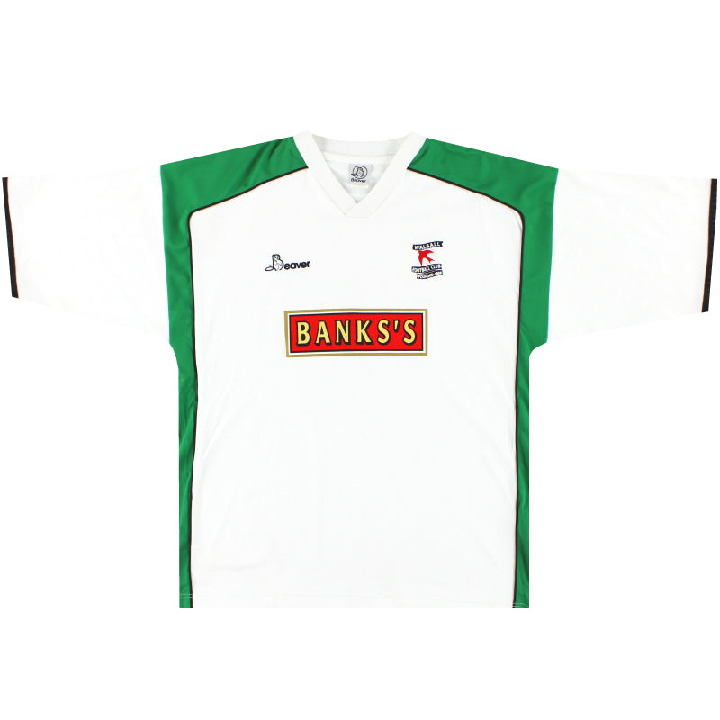 1999-00 Walsall Away Shirt *As New* L Football Shirt