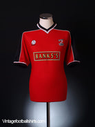 1999-00 Walsall Home Shirt L Football Shirt