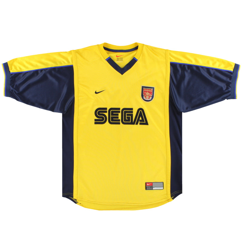 1999-01 Arsenal Nike Away Shirt XL Football Shirt