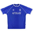 1999-01 Chelsea Umbro Home Shirt L Football Shirt