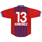 1999-01 FC Basel Nike Home Shirt Gimenez #13 S Football Shirt