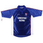 1999-01 Ipswich Punch Home Shirt *w/tags* XL Football Shirt