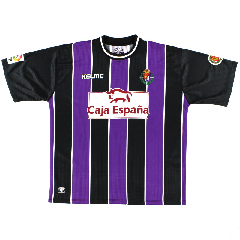 1999-01 Real Valladolid Away Shirt XL Football Shirt