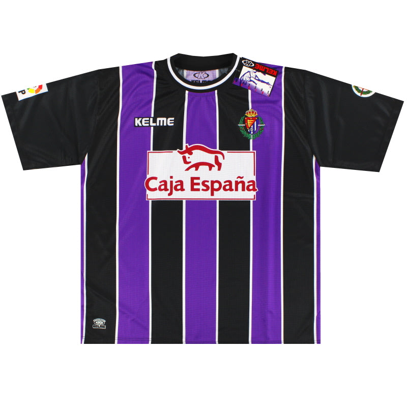 1999-01 Real Valladolid Kelme Away Shirt *w/tags* L Football Shirt