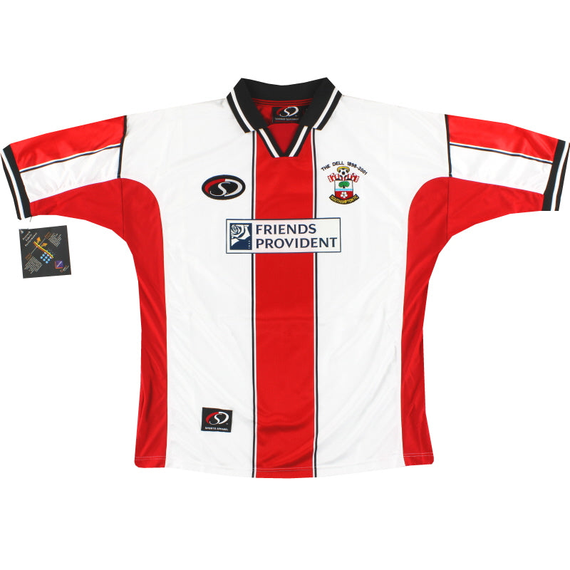 1999-01 Southampton 'The Dell' Home Shirt *w/tags* XL Football Shirt