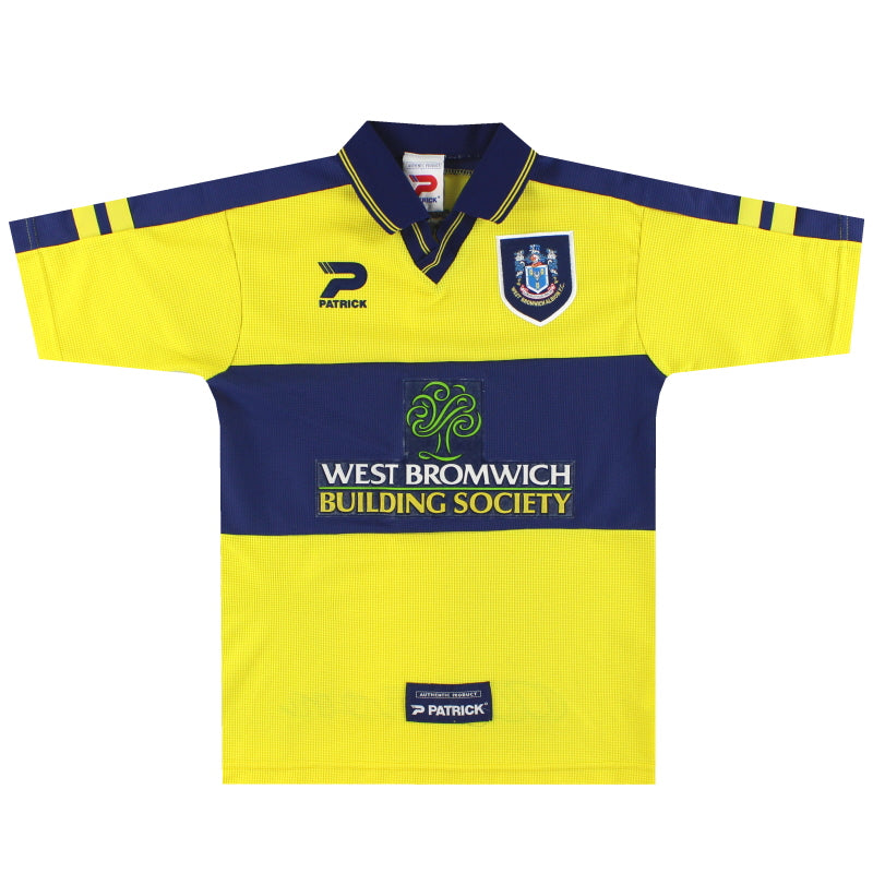 1999-01 West Brom Patrick Away Shirt L.Boys Football Shirt