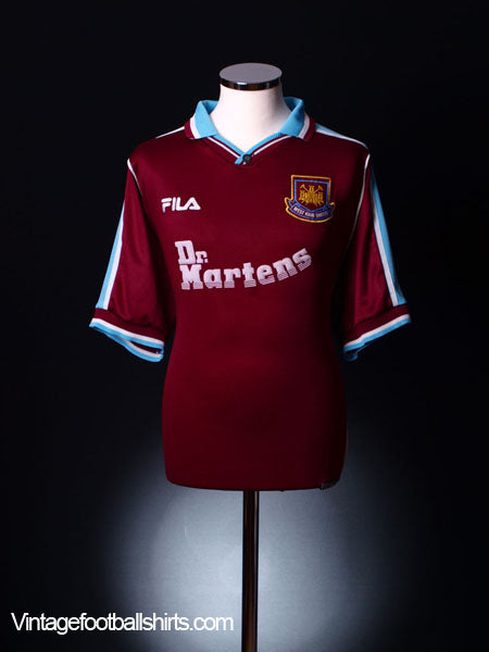 1999-01 West Ham Home Shirt XXL Football Shirt