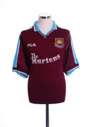 1999-01 West Ham Home Shirt XL Football Shirt