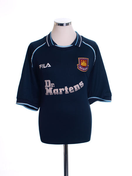 1999-01 West Ham Third Shirt XL Football Shirt