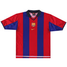 2000-01 Barcelona Nike Basic Home Shirt XL.Boys  Football Shirt