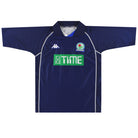 2000-01 Blackburn Kappa Away Shirt L Football Shirt