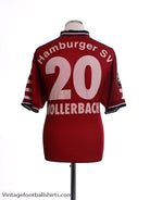 2000-01 Hamburg Away Shirt Hollerbach #20 L Football Shirt