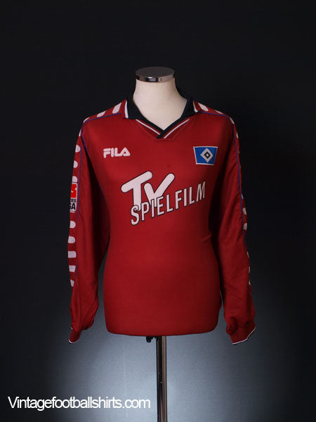 2000-01 Hamburg Away Shirt L/S XL Football Shirt