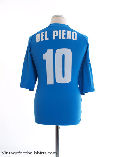 2000-01 Italy Home Shirt Del Piero #10 XL Football Shirt