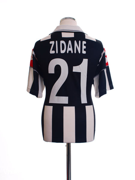 2000-01 Juventus Home Shirt Zidane #21 M Football Shirt