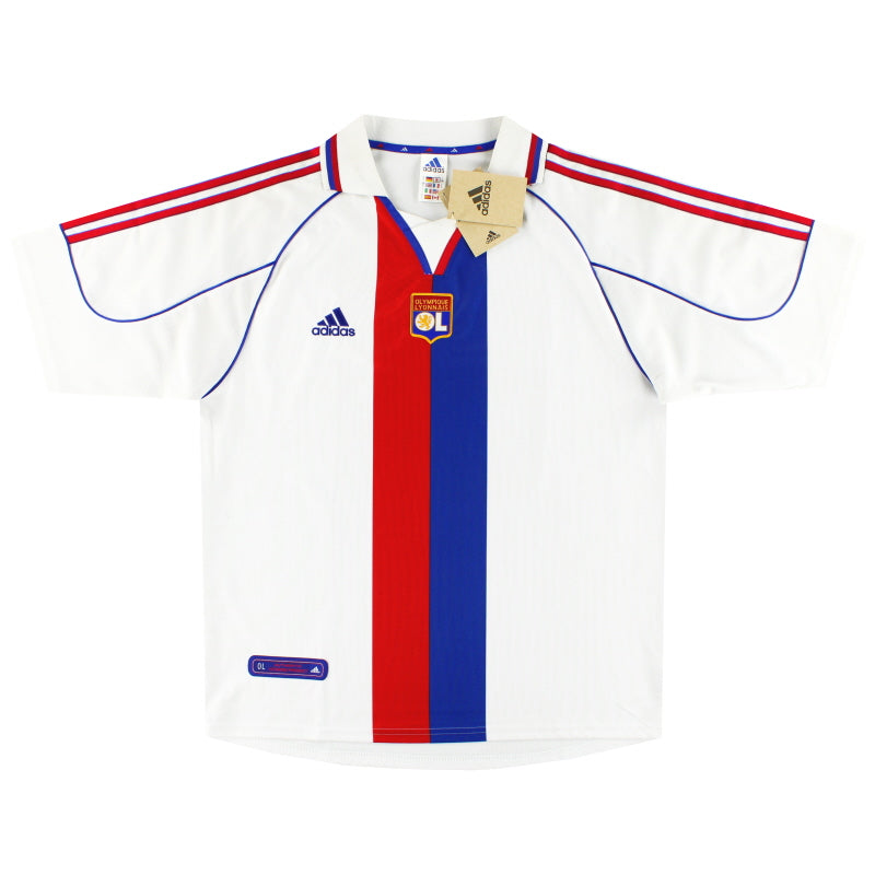 2000-01 Lyon adidas Home Shirt *w/tags* L Football Shirt